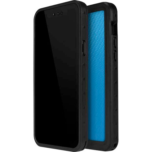 Blue Carbon Fiber Specialty Material iPhone 12 Mini Waterproof Case