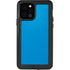 Blue Carbon Fiber Specialty Material iPhone 12 Pro Waterproof Case