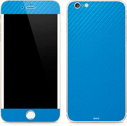 Blue Carbon Fiber Specialty Material iPhone 6/6s Plus Skin