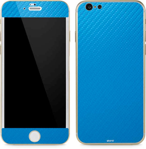 Blue Carbon Fiber Specialty Material iPhone 6/6s Skin