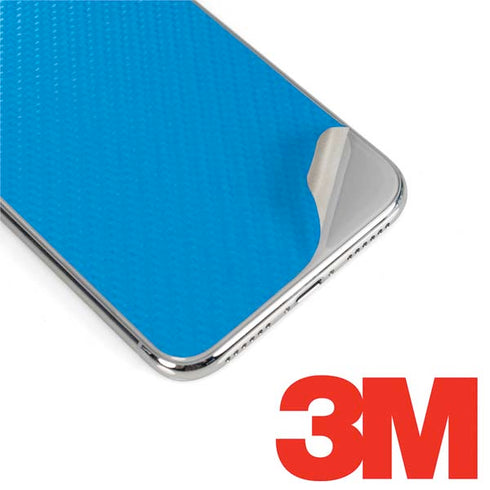 Blue Carbon Fiber Specialty Material iPhone XS Max Skin
