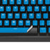 Blue Carbon Fiber Specialty Material K95 RGB PLATINUM Mechanical Gaming Keyboard Skin