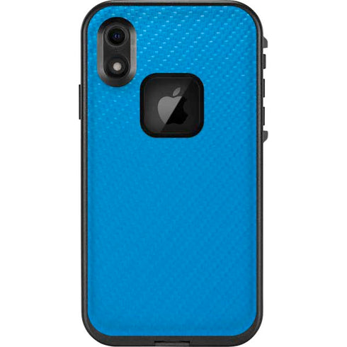 Blue Carbon Fiber Specialty Texture Material LifeProof Fre iPhone Skin