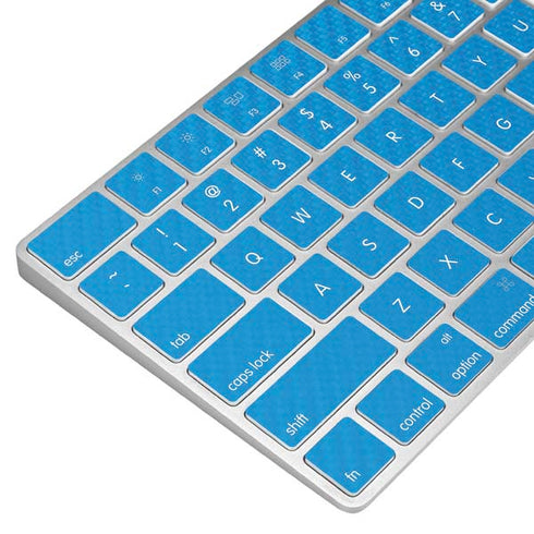 Blue Carbon Fiber Specialty Material Magic Keyboard Skin