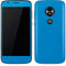 Blue Carbon Fiber Specialty Material Moto E5 Play Skin