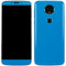 Blue Carbon Fiber Specialty Material Moto E5 Plus Skin