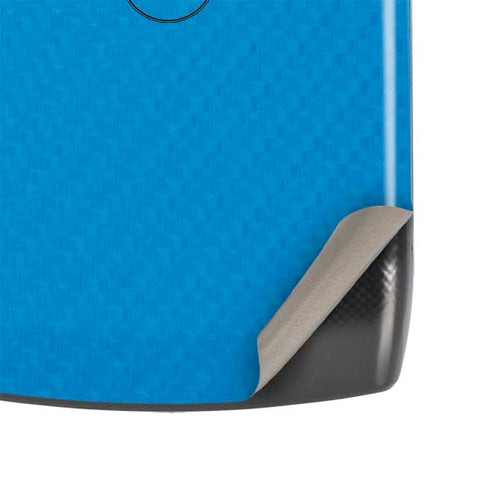 Blue Carbon Fiber Specialty Material Motorola RAZR Skin
