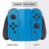 Blue Carbon Fiber Specialty Material Nintendo Switch Bundle Skin