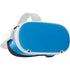 Blue Carbon Fiber Specialty Material Oculus Quest 2 Skin