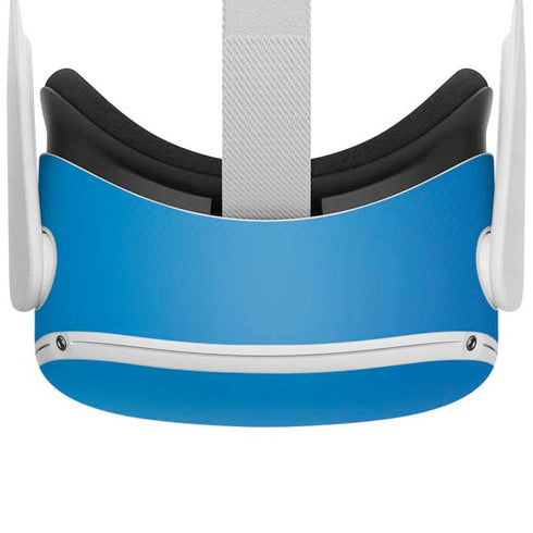 Blue Carbon Fiber Specialty Material Oculus Quest 2 Skin