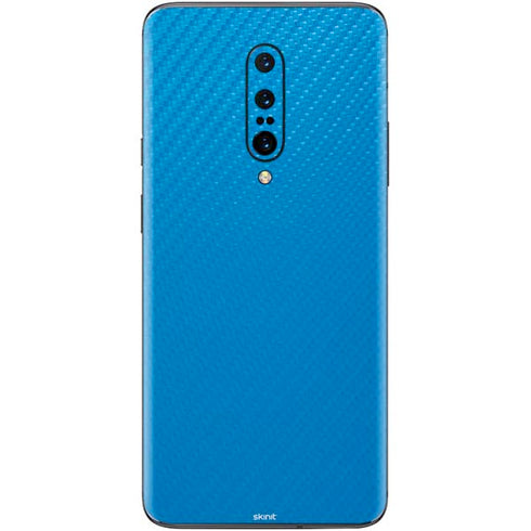 Blue Carbon Fiber Specialty Material OnePlus 7 Pro Skin