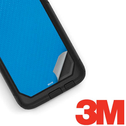 Blue Carbon Fiber Specialty Texture Material Otterbox Commuter Galaxy Skin