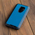 Blue Carbon Fiber Specialty Texture Material Otterbox Defender Galaxy Skin