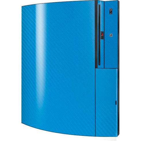 Blue Carbon Fiber Specialty Material Playstation 3 & PS3 Skin