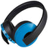 Blue Carbon Fiber Specialty Material PlayStation 4 Gold Wireless Headset Skin