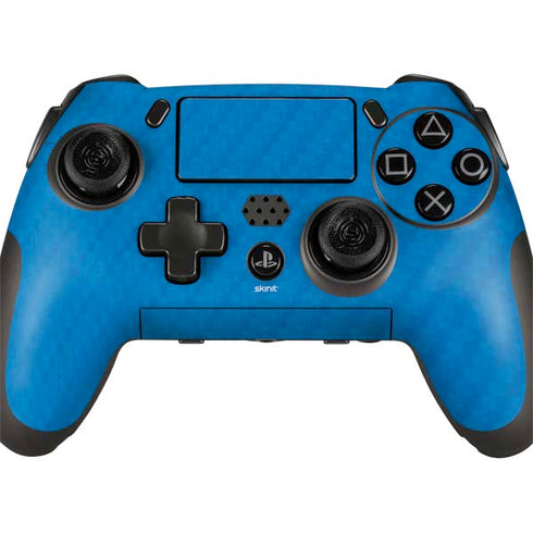 Blue Carbon Fiber Specialty Material PlayStation Scuf Vantage 2 Controller Skin