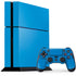 Blue Carbon Fiber Specialty Material PS4 Console and Controller Bundle Skin