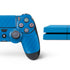 Blue Carbon Fiber Specialty Material PS4 Console and Controller Bundle Skin