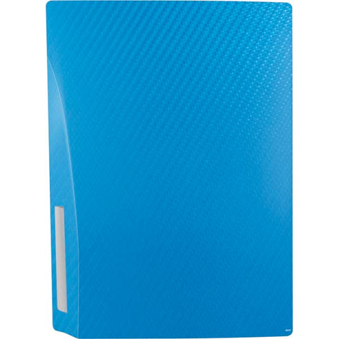 Blue Carbon Fiber Specialty Material PS5 Bundle Skin