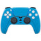 Blue Carbon Fiber Specialty Material PS5 Controller Skin