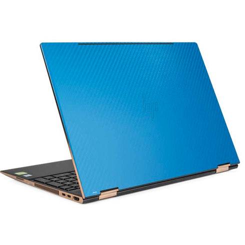 Blue Carbon Fiber Specialty Texture Material HP Spectre Skin