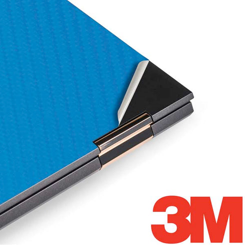 Blue Carbon Fiber Specialty Texture Material HP Spectre Skin