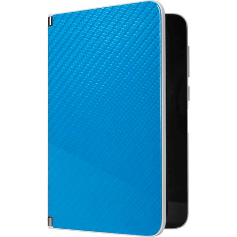Blue Carbon Fiber Specialty Material Surface Duo Skin