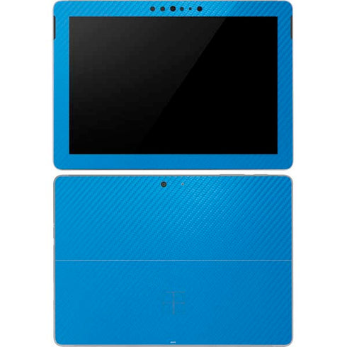 Blue Carbon Fiber Specialty Material Surface Go Skin