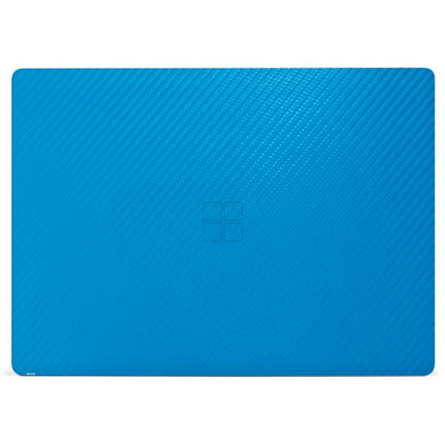 Blue Carbon Fiber Specialty Material Surface Laptop 2 Skin