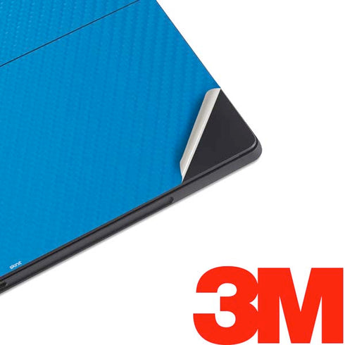 Blue Carbon Fiber Specialty Material Surface Pro 7 Skin
