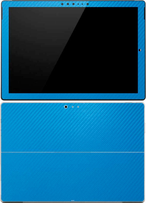 Blue Carbon Fiber Specialty Material Surface Pro (2017) Skin