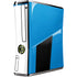 Blue Carbon Fiber Specialty Material Xbox 360 Slim (2010) Skin
