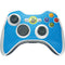 Blue Carbon Fiber Specialty Material Xbox 360 Wireless Controller Skin