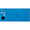 Blue Carbon Fiber Specialty Material Xbox Adaptive Controller Skin