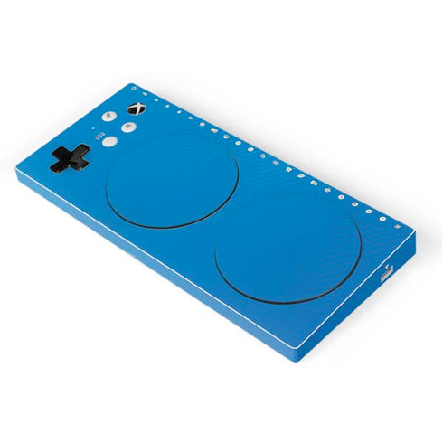 Blue Carbon Fiber Specialty Material Xbox Adaptive Controller Skin