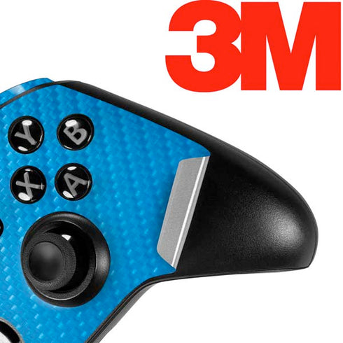 Blue Carbon Fiber Specialty Material Xbox One Elite Controller Skin