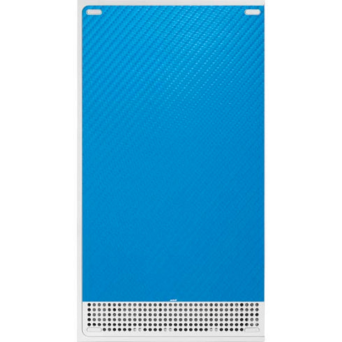 Blue Carbon Fiber Specialty Material Xbox Series S Bundle Skin