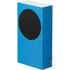 Blue Carbon Fiber Specialty Material Xbox Series S Console Skin