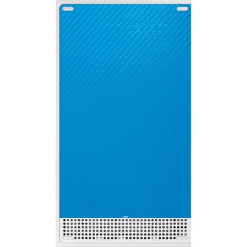 Blue Carbon Fiber Specialty Material Xbox Series S Console Skin