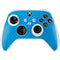 Blue Carbon Fiber Specialty Material Xbox Series S Controller Skin