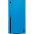 Blue Carbon Fiber Specialty Material Xbox Series X Console Skin