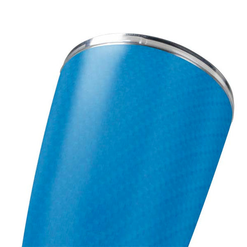 Blue Carbon Fiber Specialty Texture Material Yeti 20oz Tumbler Skin