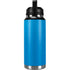 Blue Carbon Fiber Specialty Texture Material YETI Rambler 36oz Bottle Skin
