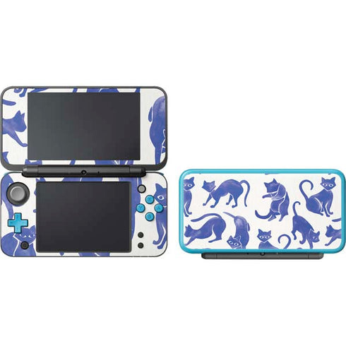 Cat Coq Blue Cats Nintendo 2DS XL (2017) Skin