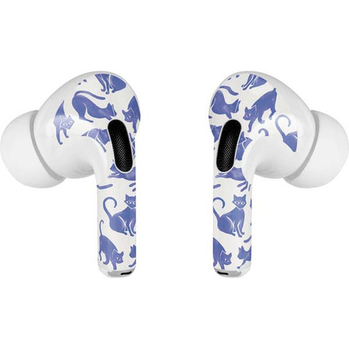 Cat Coq Blue Cats Apple AirPods Pro Skin