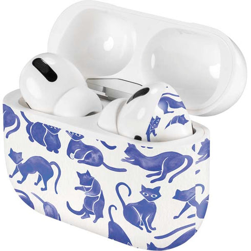 Cat Coq Blue Cats Apple AirPods Pro Skin