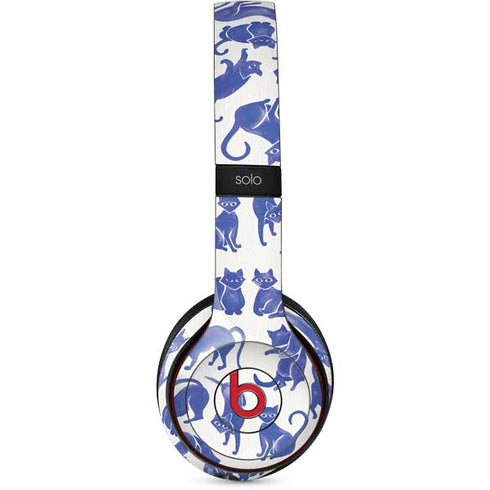 Cat Coq Blue Cats Beats Solo 2 Wireless Skin