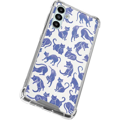 Cat Coq Blue Cats Galaxy A13 5G Clear Case