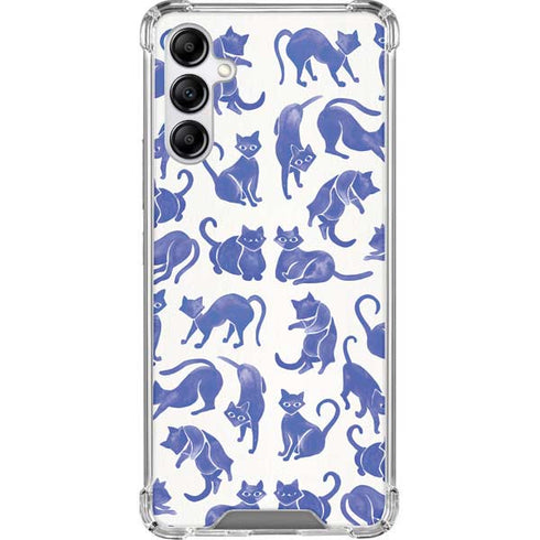 Cat Coq Blue Cats Galaxy A14 5G Clear Case