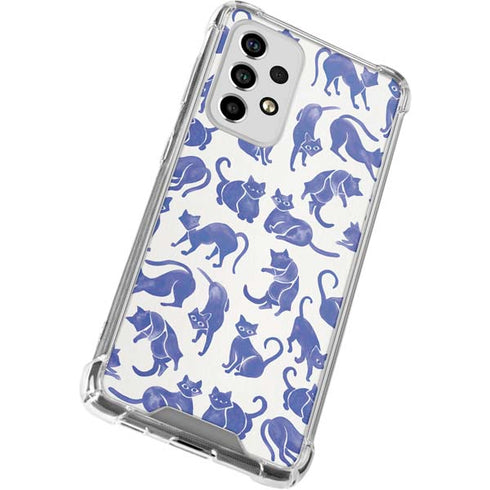 Cat Coq Blue Cats Galaxy A33 5G Clear Case